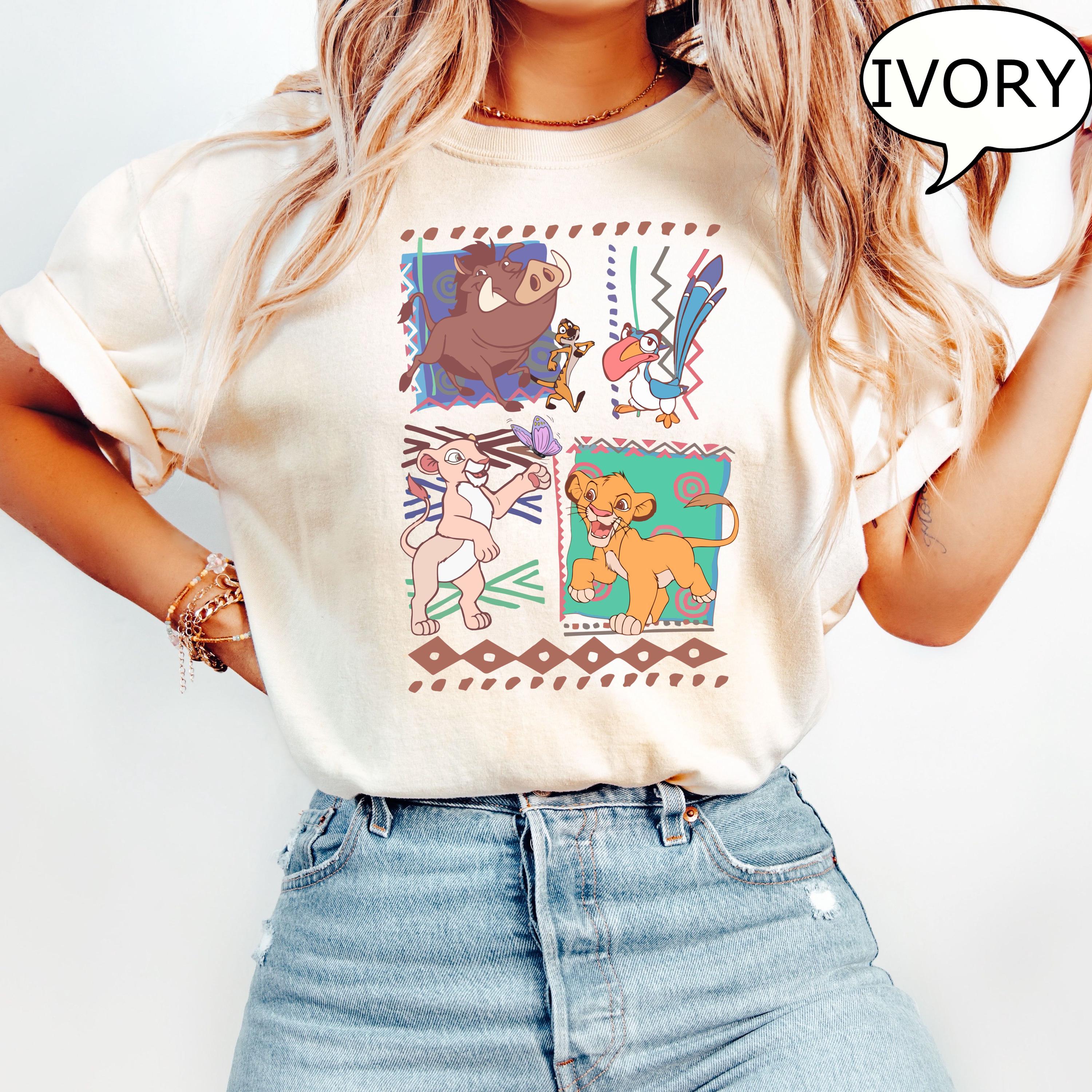 Comfort Colors® the Lion King Shirt, Retro 90s Lion King Simba