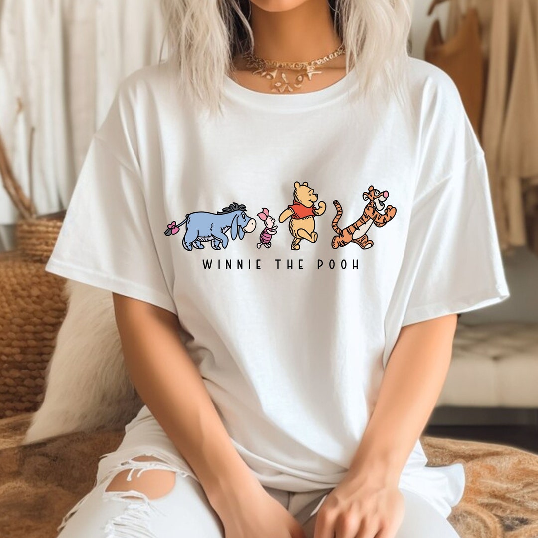 Comfort Colors® Winnie the Pooh T Shirt, Winnie the Pooh and Friends ...
