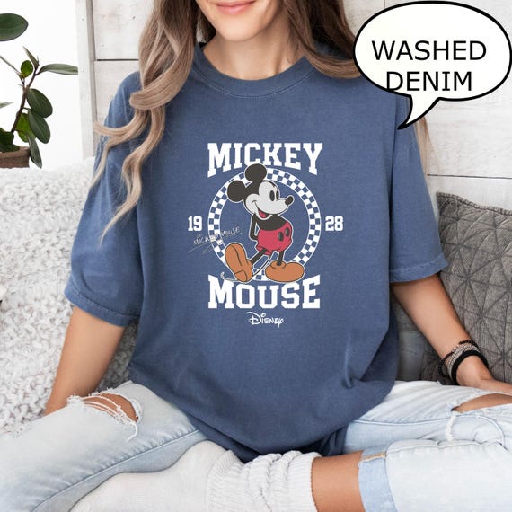 Comfort Colors® Vintage Mickey Mouse Shirt, Disney Mickey 1928 T