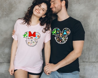 Comfort Colors® You've Got A Friend In Me T Shirt, Mickey Toy Story Friends Tee, Disney Toy Story Shirt, Mickey And Minnie Toy Story Shirt