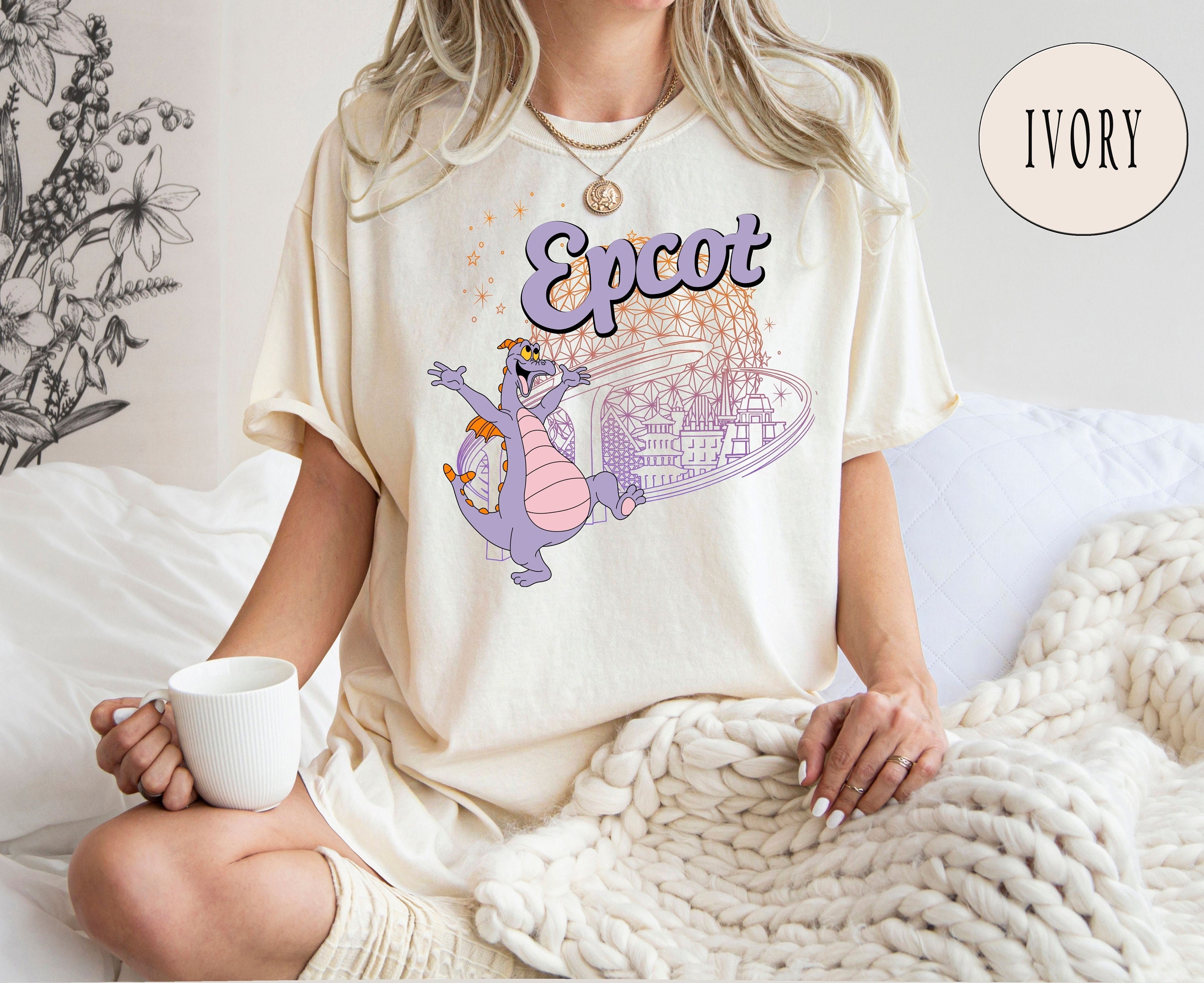 Epcot figment shirt - Etsy 日本