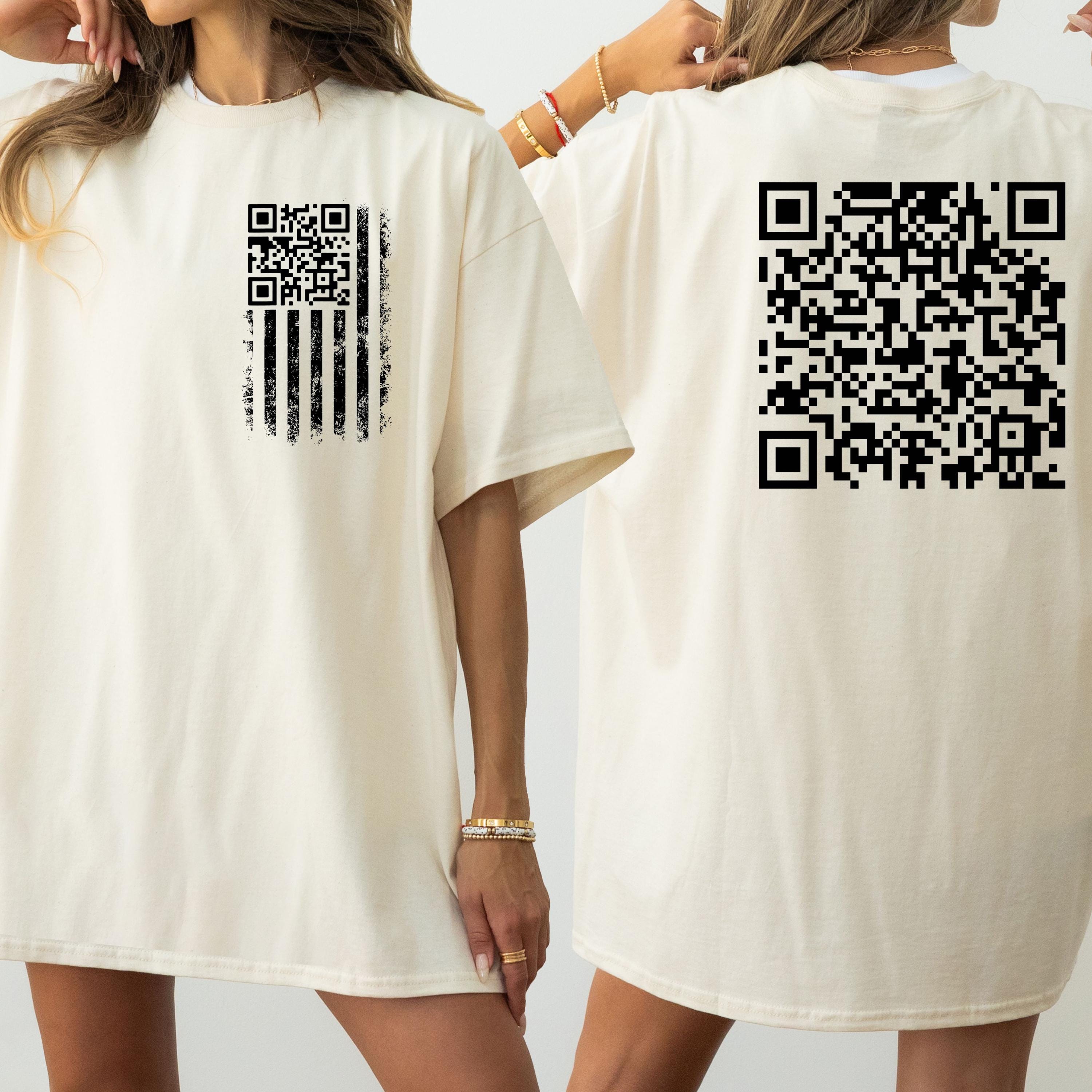 Comfort Colors® Trump Dance YMCA QR Code T-shirt, President Donald