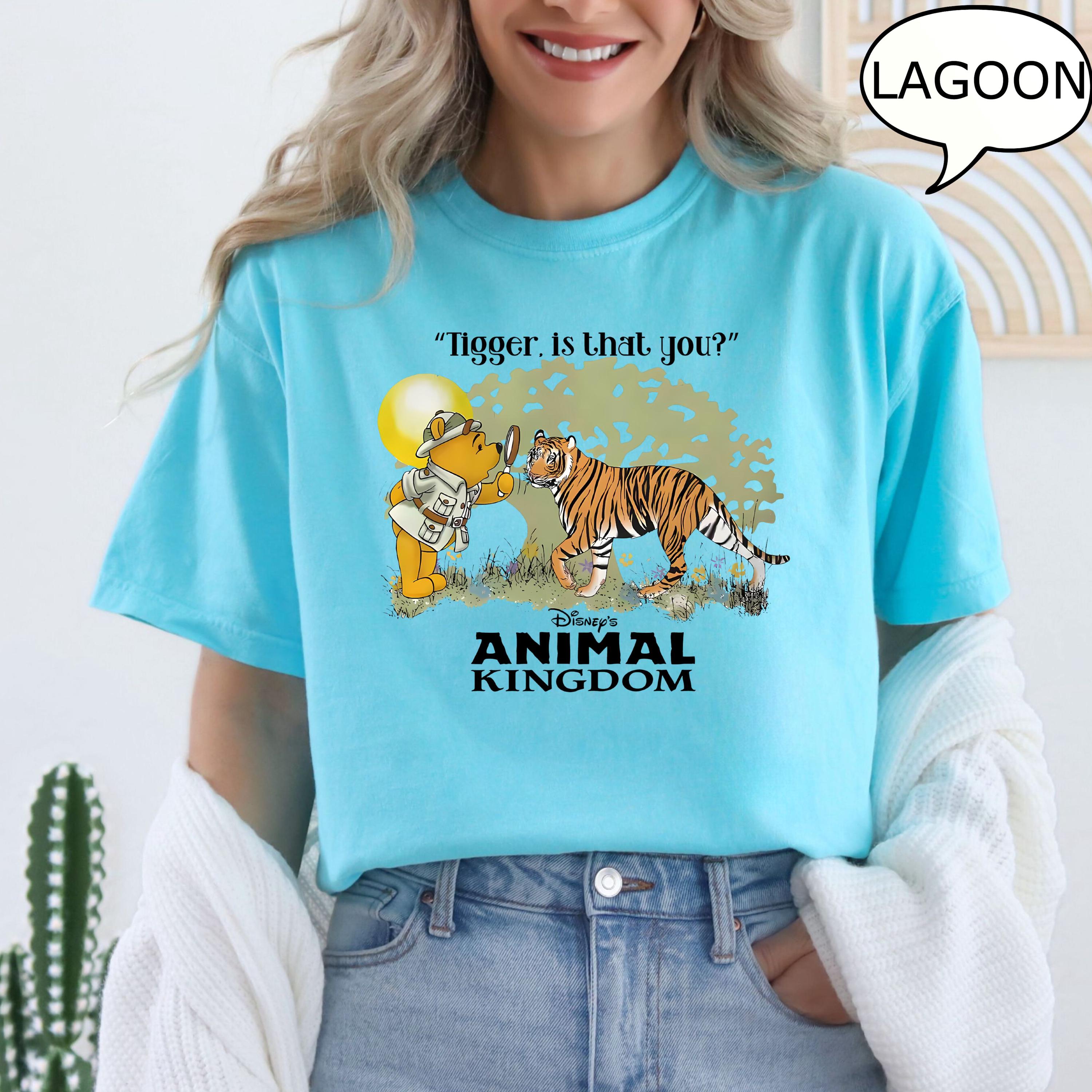 Comfort Colors® プーさん アニマルキングダム Tシャツ、プーさんと