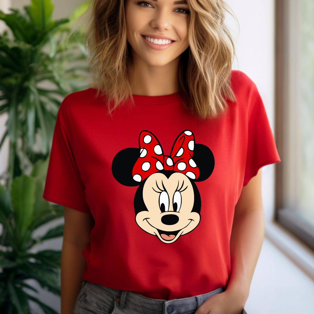 Comfort Colors® Minnie Mouse T Shirt, Disney Minnie Shirt, Minnie ...