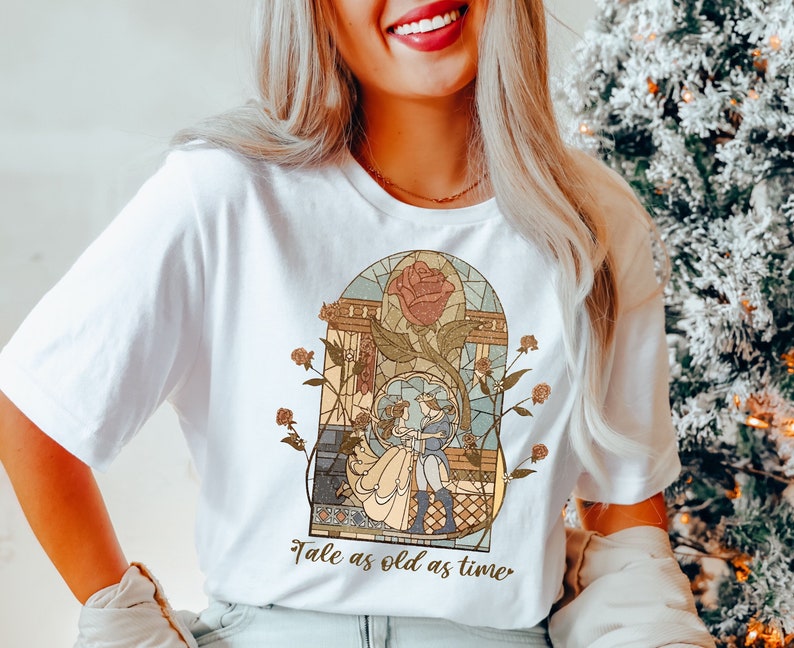 Comfort Colors Vintage Tale as Old as Time Shirt by ColorfulComfortTees