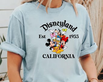 comfort colors ✖︎ Disney✖︎ CaliforniaロゴT Comfort Colors® ディズニーランド 1955年創業 カリフォルニア