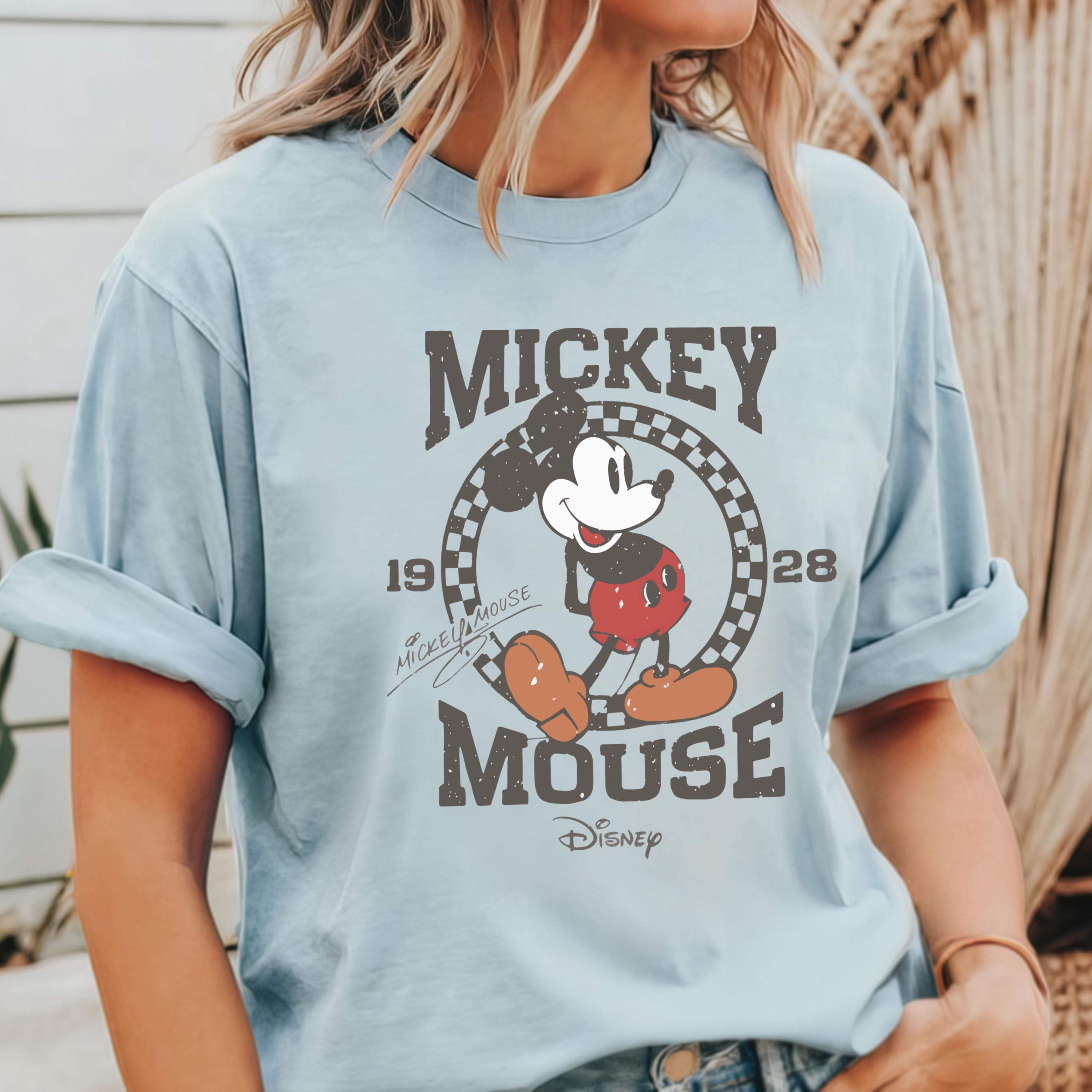 Comfort Colors® Vintage Mickey Mouse Shirt, Disney Mickey 1928 T