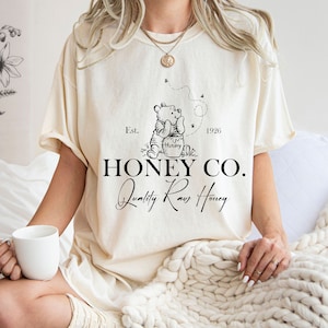 Comfort Colors® Honey Co. Est. 1926 Shirt, Winnie The Pooh Shirt, The Pooh And Friends Shirt, Disney Pooh Shirt, Disney Pooh Bear Shirt