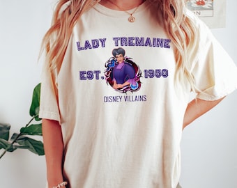 Comfort Colors® Lady Tremaine Disney Villain Cinderella Evil Stepmother Disney Halloween Disneyland Disney World Shirt, Lady Tremaine Shirt