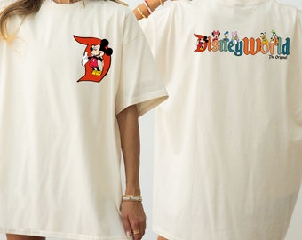 Comfort Colors® Mickey Disney World Shirt, Camiseta de Disneyworld, Camisa de Mickey Mouse, Camisa de Mickey y sus amigos, Camiseta de Disney, Camisa de viaje de Disney