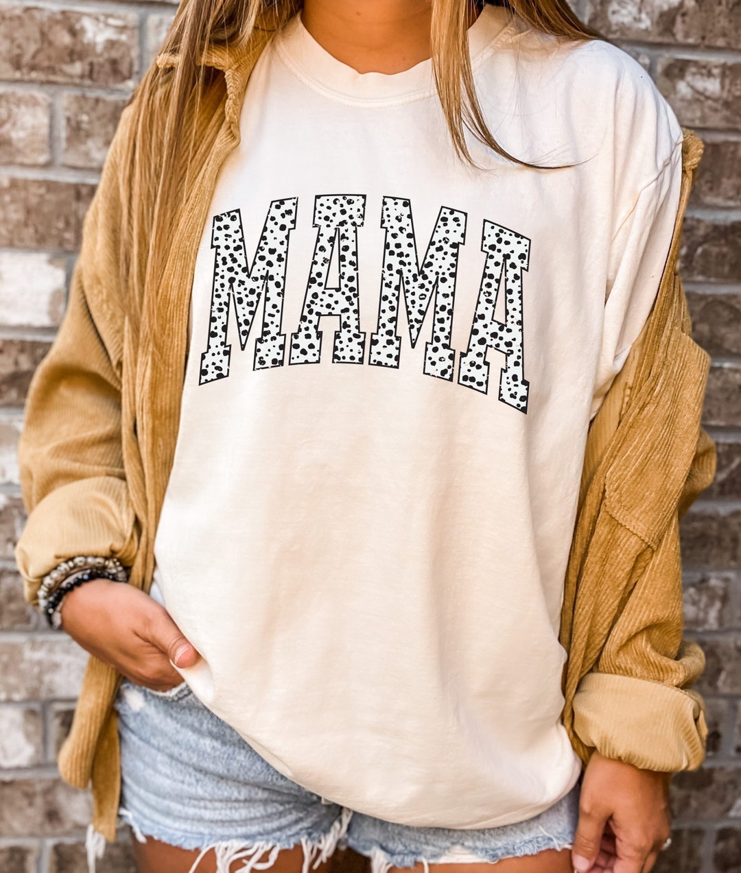 クラフト・布製品 collon-mama Comfort Colors® Cool Mama Shirt, Mothers Day Gift, Gift for Mama