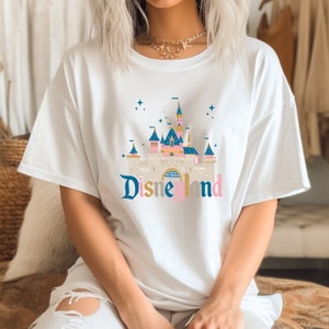 Comfort Colors® Disneyland Watercolor Castle Shirt, Magic Castle Shirt, Magical Kingdom Shirt, Disneyland Shirt, Watercolor Magic Castle Tee image 4