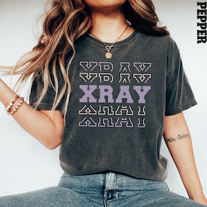 Koszulka Comfort Colors® Xray Technologist, Koszulka Radiologic Technologist, Koszulka Rad Tech, Koszulka Radiolog, Prezent na ukończenie szkoły, Prezenty Rad Tech