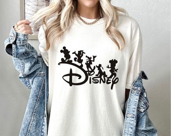 Camiseta Disney Comfort Colors®, camiseta Disney Mickey And Friends, camiseta Disney a juego, camiseta Disney Trip, camiseta Disney Vacation