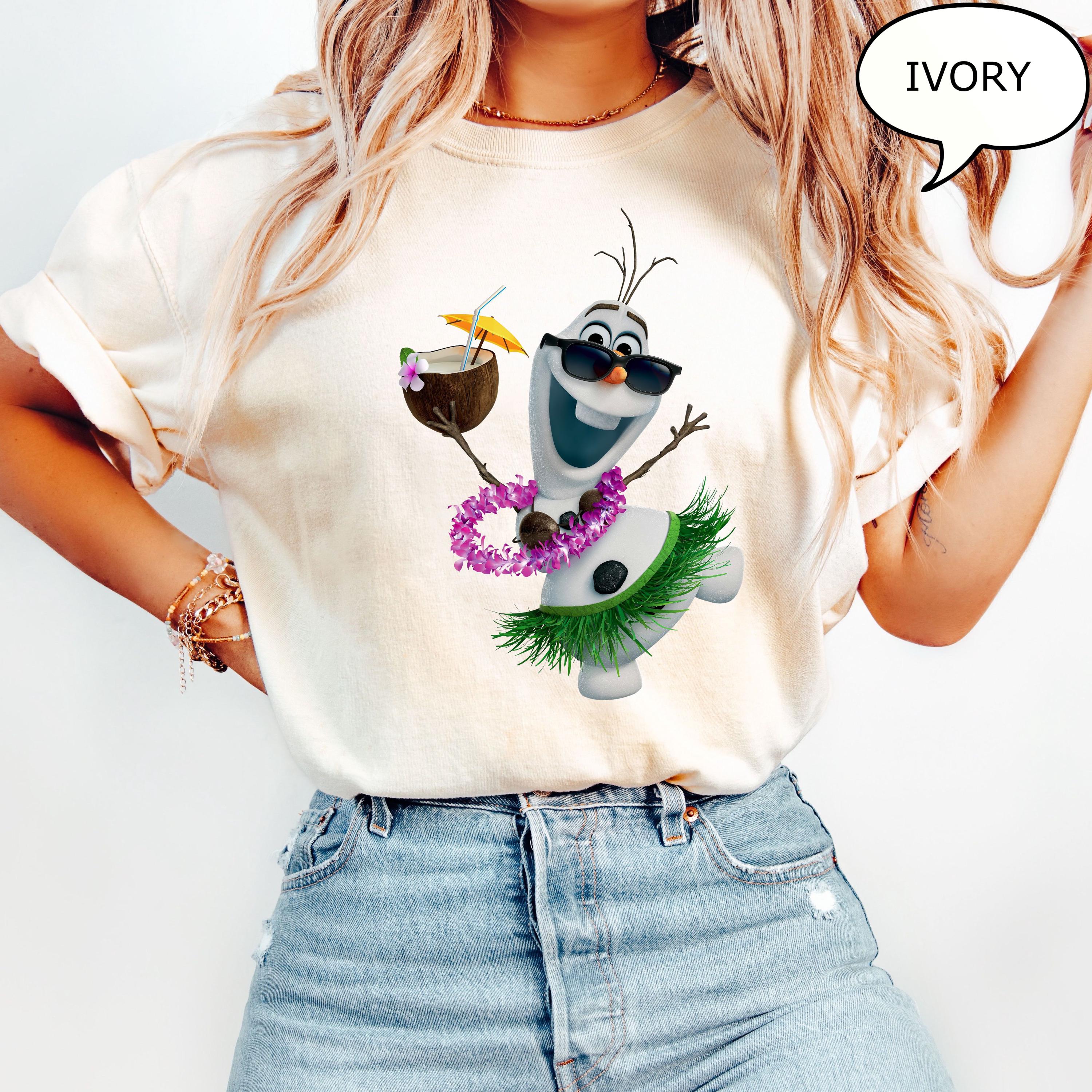 Comfort Colors® Funny Olaf T-shirt, Disney Olaf Shirt, Summer