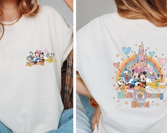 Comfort Colors® Walt Disneyworld Shirt, Mickey And Friends Shirt, Disney World Shirt, Vintage Disneywolrd Shirt, Disneyland T Shirt