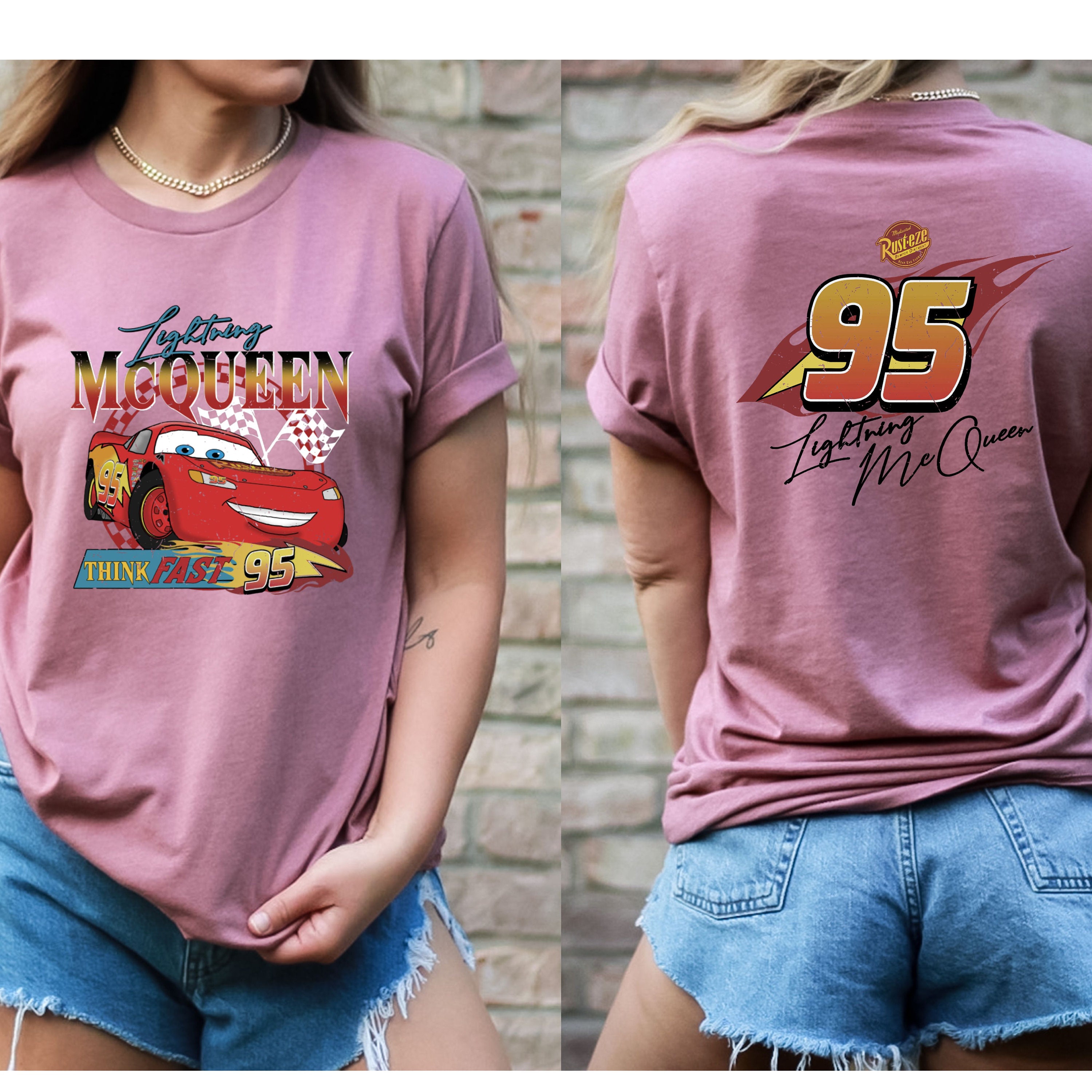Comfort Colors® Disney Mcqueen Shirt, Disney Pixar Cars T