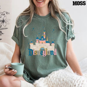 Comfort Colors® Disneyland Watercolor Castle Shirt, Magic Castle Shirt, Magical Kingdom Shirt, Disneyland Shirt, Watercolor Magic Castle Tee image 3