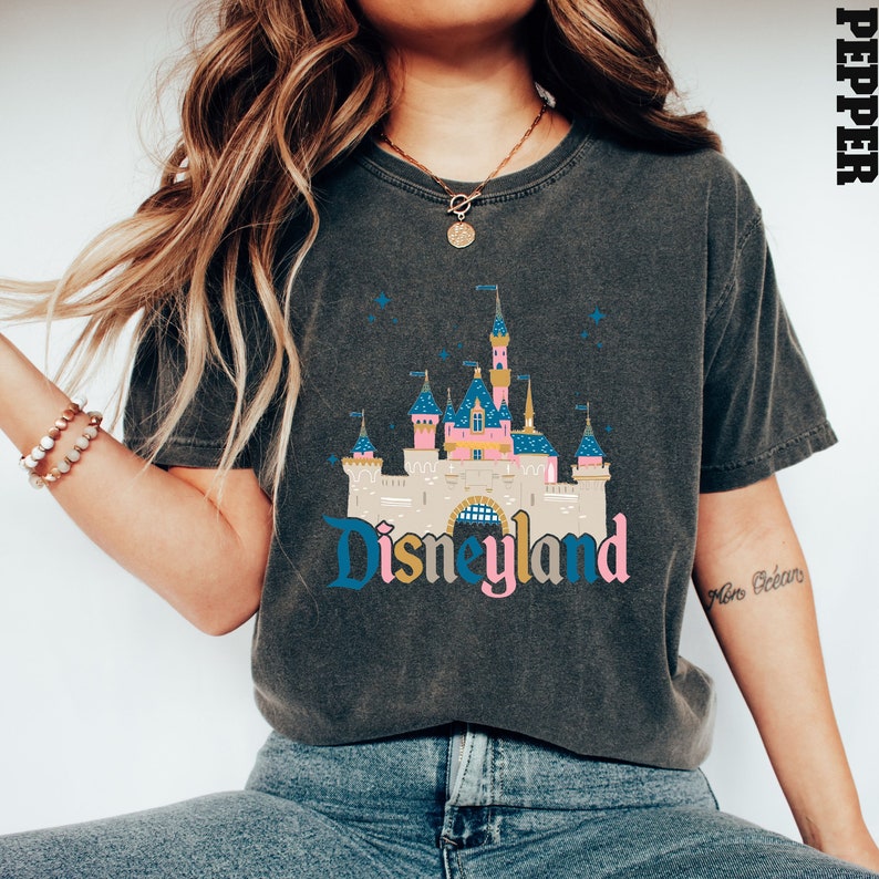 Comfort Colors® Disneyland Watercolor Castle Shirt, Magic Castle Shirt, Magical Kingdom Shirt, Disneyland Shirt, Watercolor Magic Castle Tee image 7