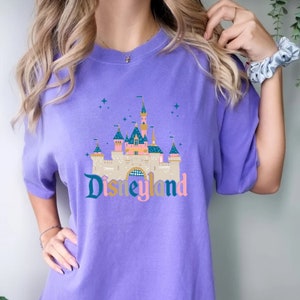 Comfort Colors® Disneyland Watercolor Castle Shirt, Magic Castle Shirt, Magical Kingdom Shirt, Disneyland Shirt, Watercolor Magic Castle Tee image 5