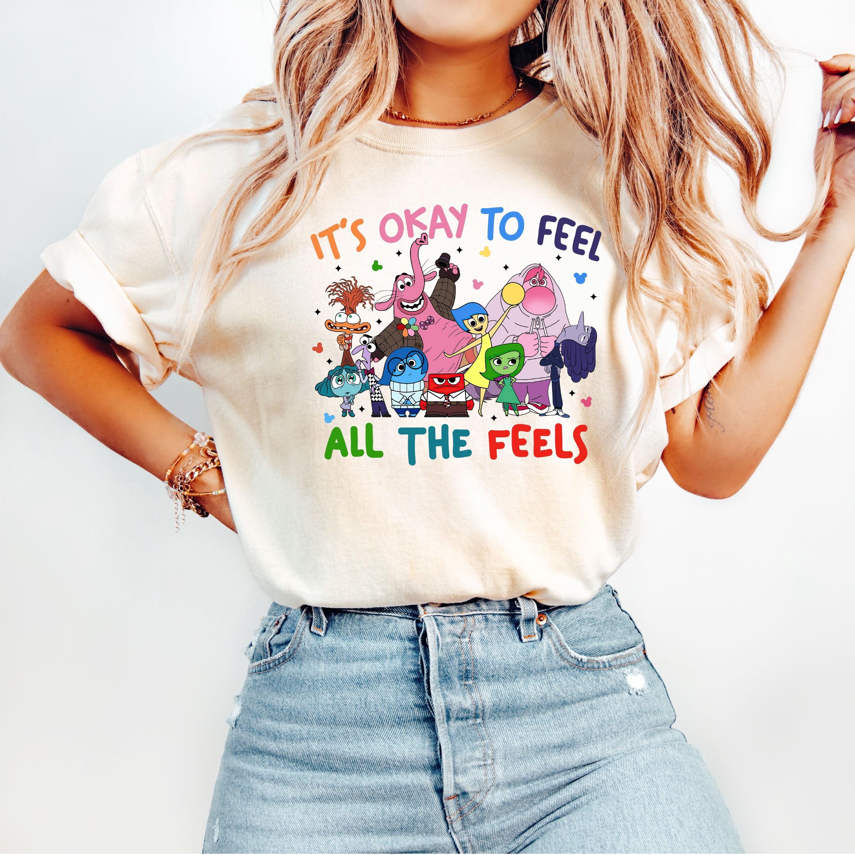 Comfort Colors® It's Okay to Feel All the Feels T-shirt, Disney