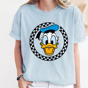 Comfort Colors® Donald Duck-shirt, Disney-shirt, Donald Duck T-shirt, Disneyland-shirt, Donald Duck cadeau-shirt, trendshirt, populair shirt
