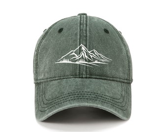 Casquette de baseball non structurée teinte par pigmentation, Chapeaux de fête, Chapeaux de randonnée, Chapeaux montagne, Chapeaux de groupe, Chapeaux d'extérieur, Chapeau de montagne, Chapeau de camping