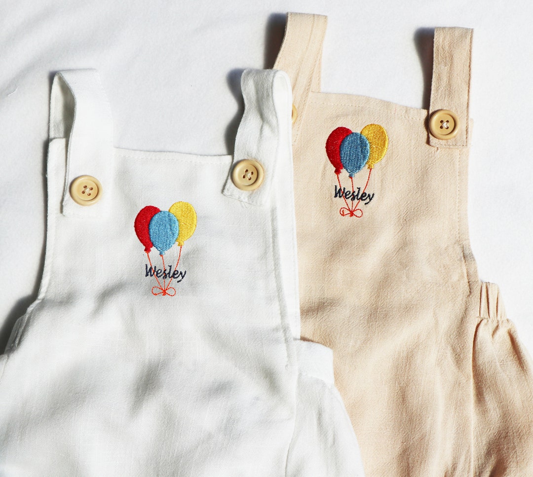 Monogrammed Baby Boy Birthday Romper,personalized Boys Bubble,boys Cake ...