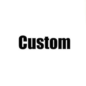 Custom Order Request