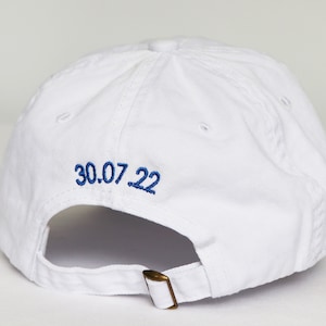 Embroidered Hat Personalized Dad Cap Embroidery Logo baseball hat Bachelorette hats Custom caps Sorority hat Unisex Baseball Cap