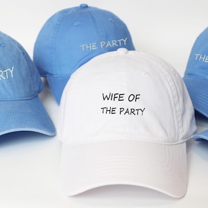 Bachelorette Party Baseball Caps, Wife Of The Party, The Party Hats, Wife Vibes-Drunk Vibes Hats, Party Vibes, Custom Hat,baseball hat