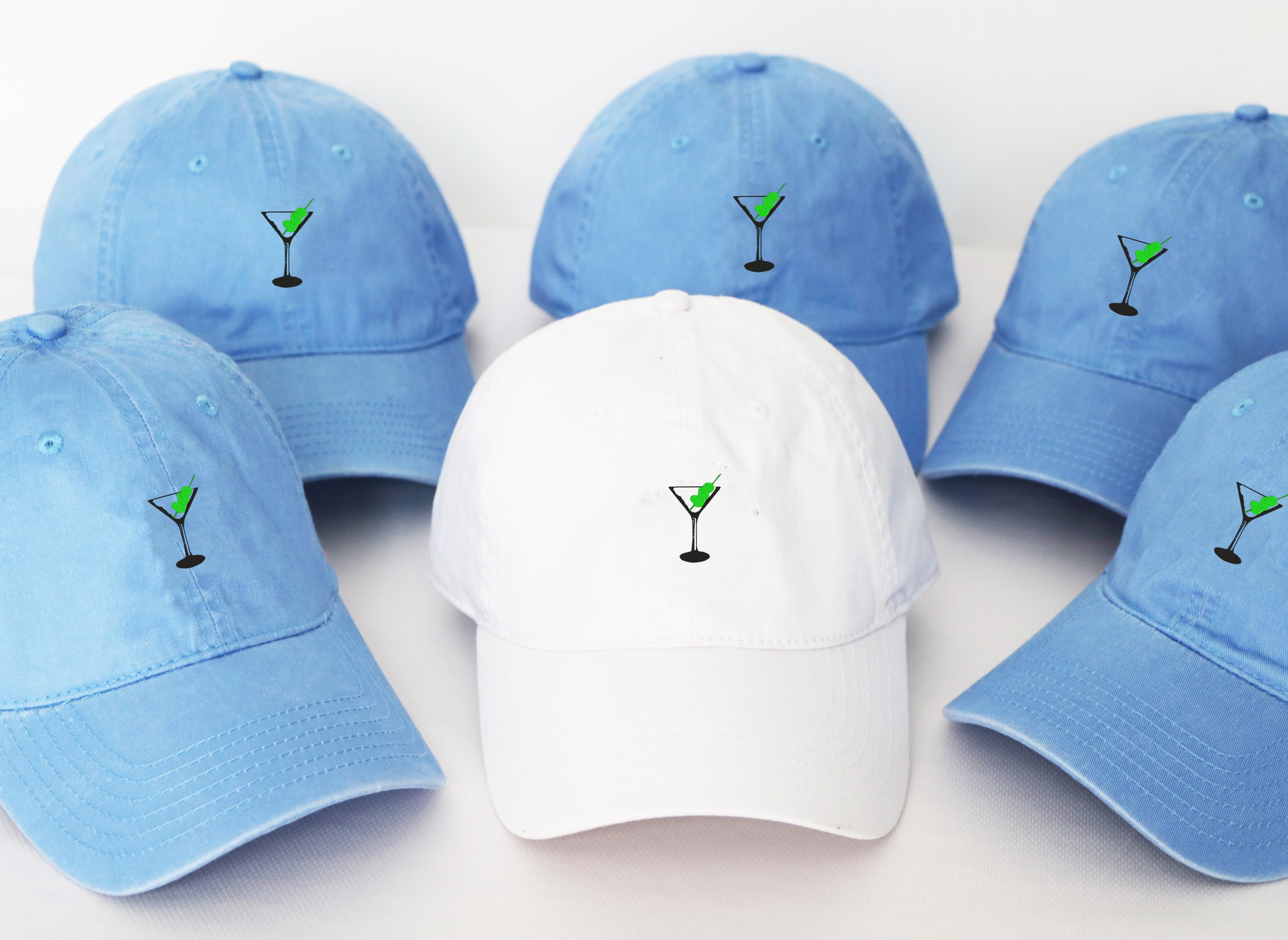 Embroidered Aperol Spritz Baseball Cap: Custom Bachelorette 
