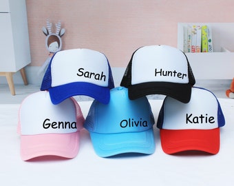 Sombreros de fiesta neón, sombreros de novia, gorra de camionero totalmente personalizable, fiesta en la piscina, vacaciones en la playa, sombrero de dama de honor, gorra de camionero brillante, SOMBREROS