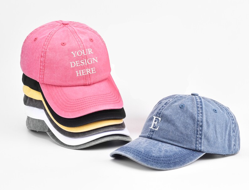 Custom Embroidered Hat,personalized Dad Cap,embroidery Logo Baseball ...