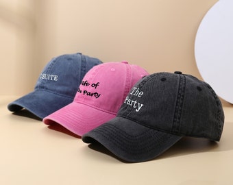 Custom Embroidered Dad Hat: Personalized Text, Cotton Baseball Cap