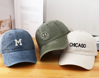 Cappello Nero Uomo Cappellini Da Baseball Ricamati Per Coppie