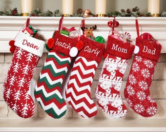 Gezellige handgemaakte kerstsok: gepersonaliseerd decor voor de feestdagen