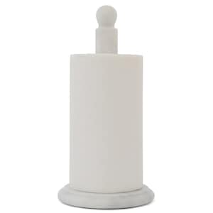 Handmade Paper Towel Holder- Marble Towel Holder- Roll Paper Towel Holder Stand - Non Plastic Non Rusti