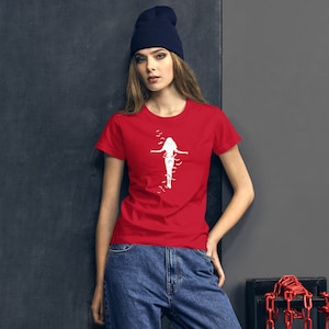 Witch Women&#39;s short sleeve t-shirt| Cool T-Shirt| Super soft T-Shirt| Bat woman t-shirt| Graphic T-shirt | Casual streetwear| Everyday Tee