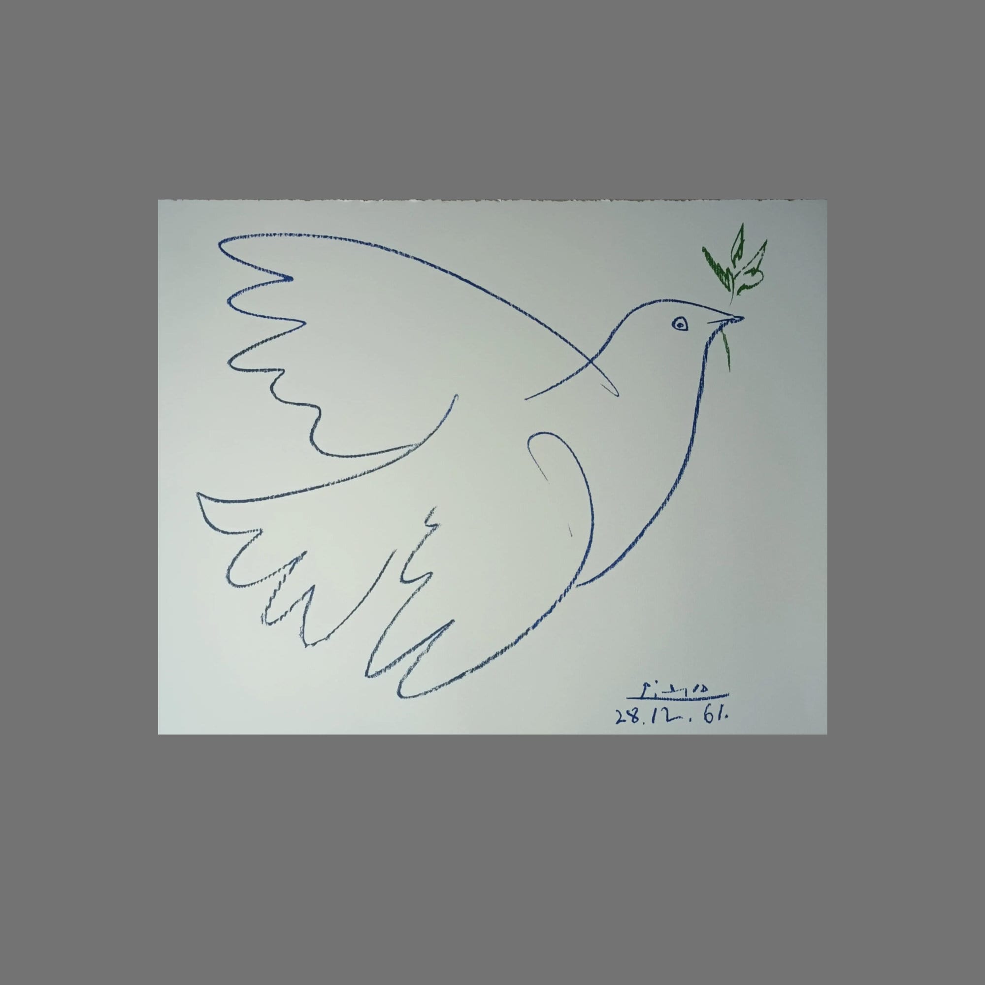 PABLO PICASSO (パブロ・ピカソ) | Dove of Peace (natural
