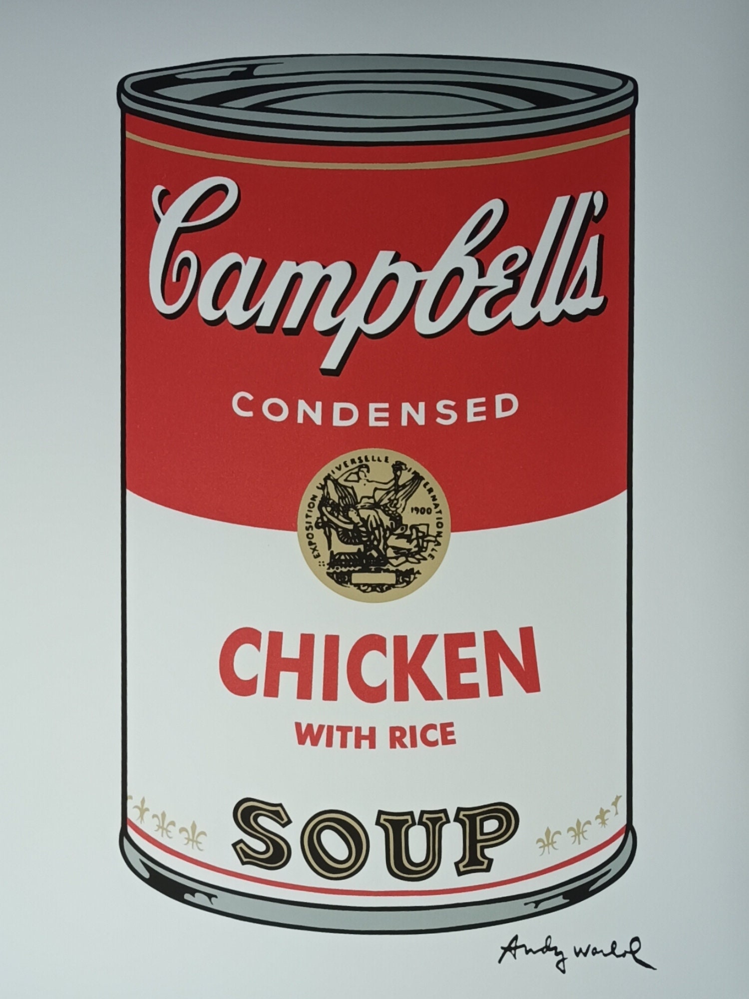 Andy Warhol - Campbell's Soup Cans - Chicken With Rice - Etsy