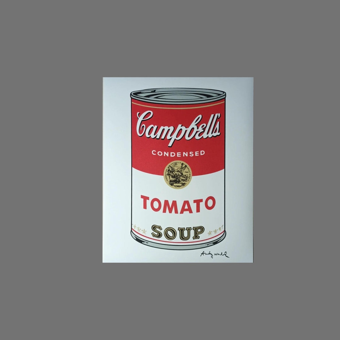 Rosenthal/ローゼンタール　Andy Warhol/Campbells Rosenthal Andy Warhol Campbell's Soup Cylindrical Vase