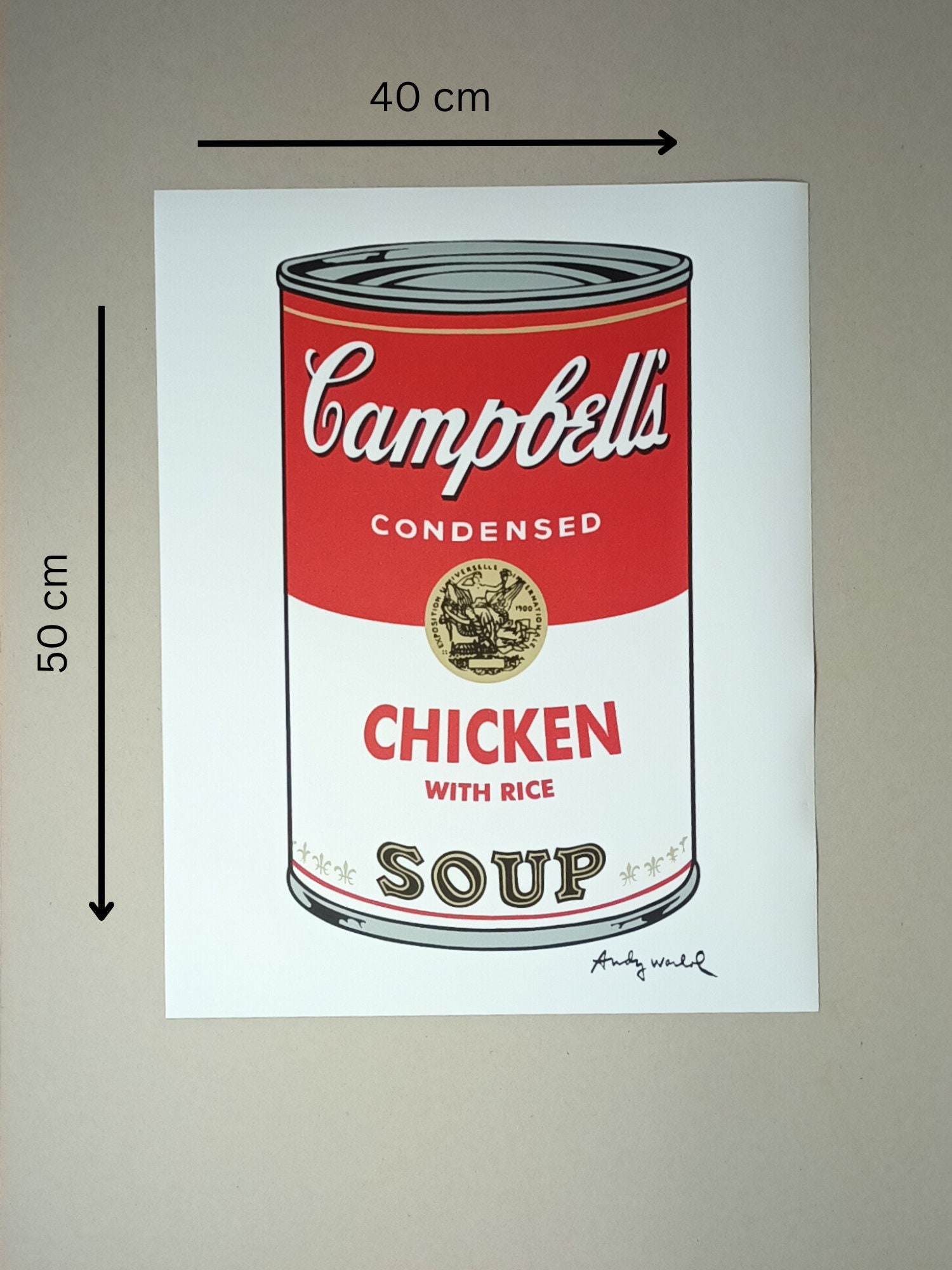 【額縁付き】 アンディウォーホル Campbell’s Soup Cans ③ Andy Warhol. Campbell's Soup Cans. 1962 | MoMA