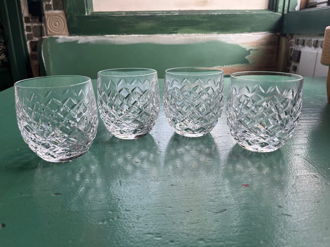 Waterford Crystal Old Fashioned Glasses set of 4 Etsy
