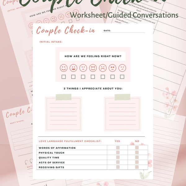 Couple Check-in Worksheet