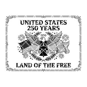 America 250 SVG, patriotisk laserfil för gravyr, amerikanska kulturarvsdesigner för skärbrädor, minneskonst för självständighetsdagen bild 12