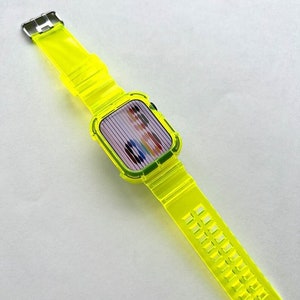 Transparent Apple Watch Case Band 49mm 45mm 44mm 42mm 41mm 40mm 38mm iwatch band iWatch 9, 8, 7, 6, 5, 4, 3, 2, 1 SE Shock Resistant zdjęcie 9