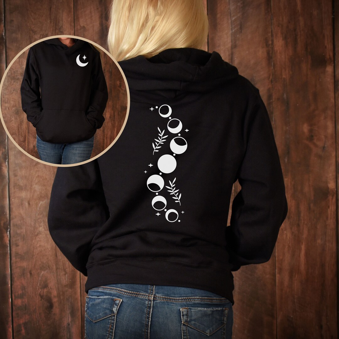 Moon Phase Hoodie, Its Just a Phase Hoodie, Unisex Pullover Hoodie ...