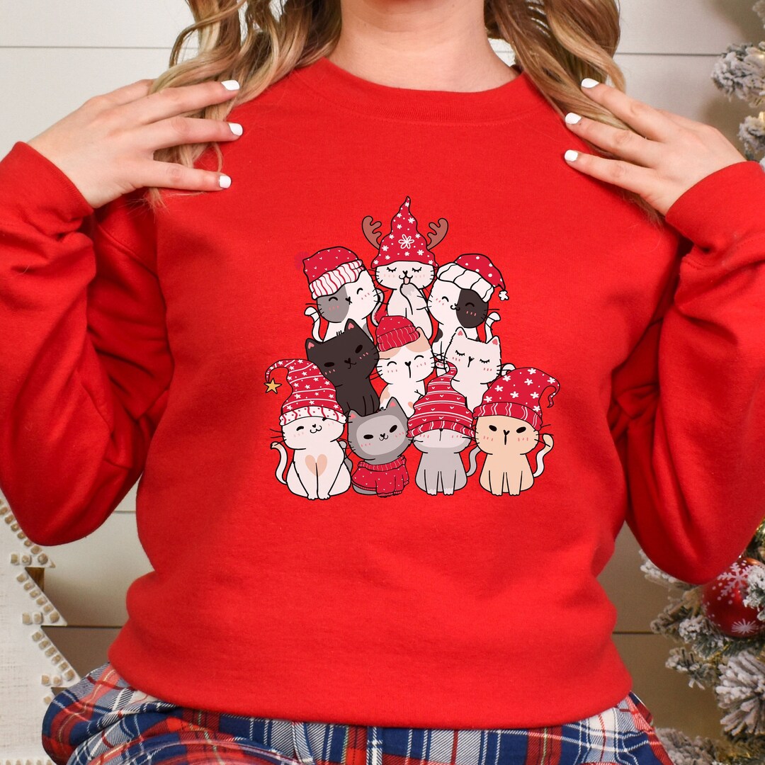 What Cat Christmas Tree Hoodie main image 0