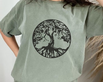 Tree Of Life Shirt, Tree Of Life Tshirt, Life Of Tree Shirt, Trendy Confort Colors Shirt, Tree Shirt, Tree Tee, Comfort Colors Tree Shirt